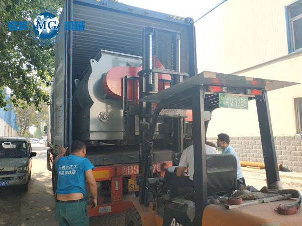 沙特半自動干粉砂漿生產線已經發(fā)貨