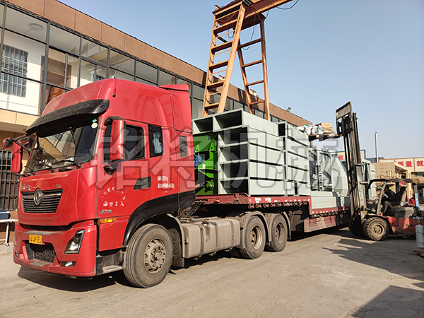 四立方主機，產量時產達15噸，于今日發往江蘇連云港