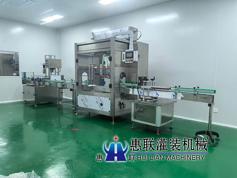 貴陽白酒灌裝生產(chǎn)線安裝完畢